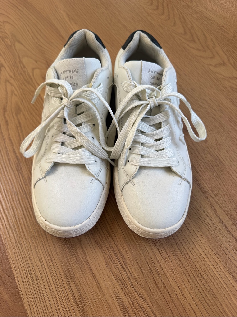 Classic White Women’s Low-Top Sneakers